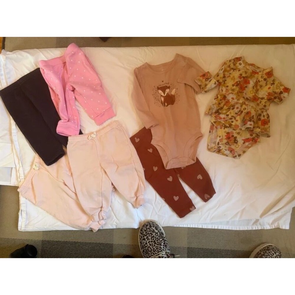 Carter’s lot for baby girl size 9 months - Picture 1 of 4